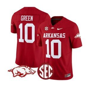 Mens Youths Kids Taylen Green Cardinal Vapor Stitched Jersey